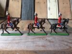 Schneider 3x tin soldiers Germany 1970