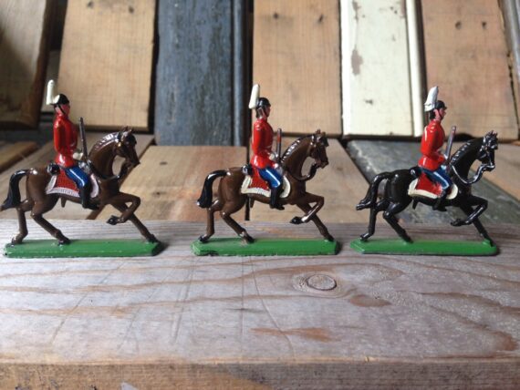 Schneider 3x tin soldiers Germany 1970 - Image 4