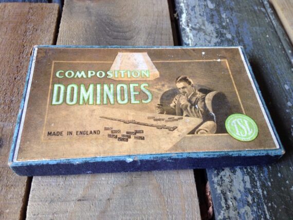 Domino game England 1960 in box England - Image 3