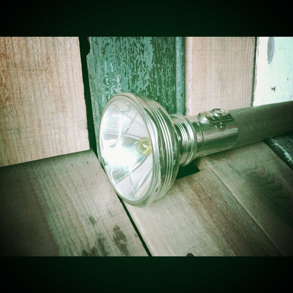 Steel Steamship flashlight Hong Kong 1950 Steel Steamship flashlight Hong Kong 1950 - Image 1