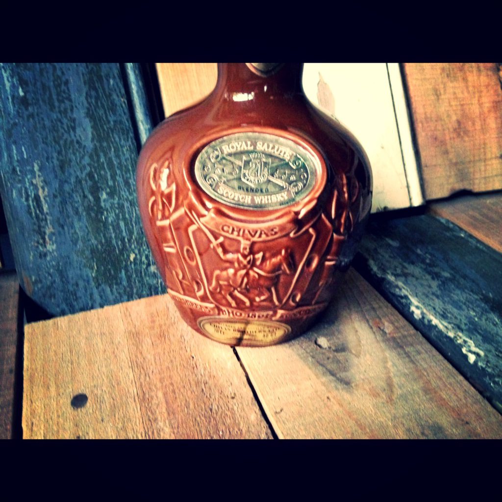 Chivas brothers Royal Salute whisky bottle 1980 Scotland Chivas brothers Royal Salute whisky bottle 1980 Scotland - Image 1