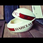 Barclay racing helmet ashtray