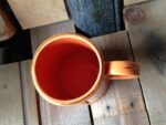 Tanners Jack orange beer mug stoneware England 1970 - Image 2