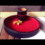 Seagram's VO craps dice set 1970