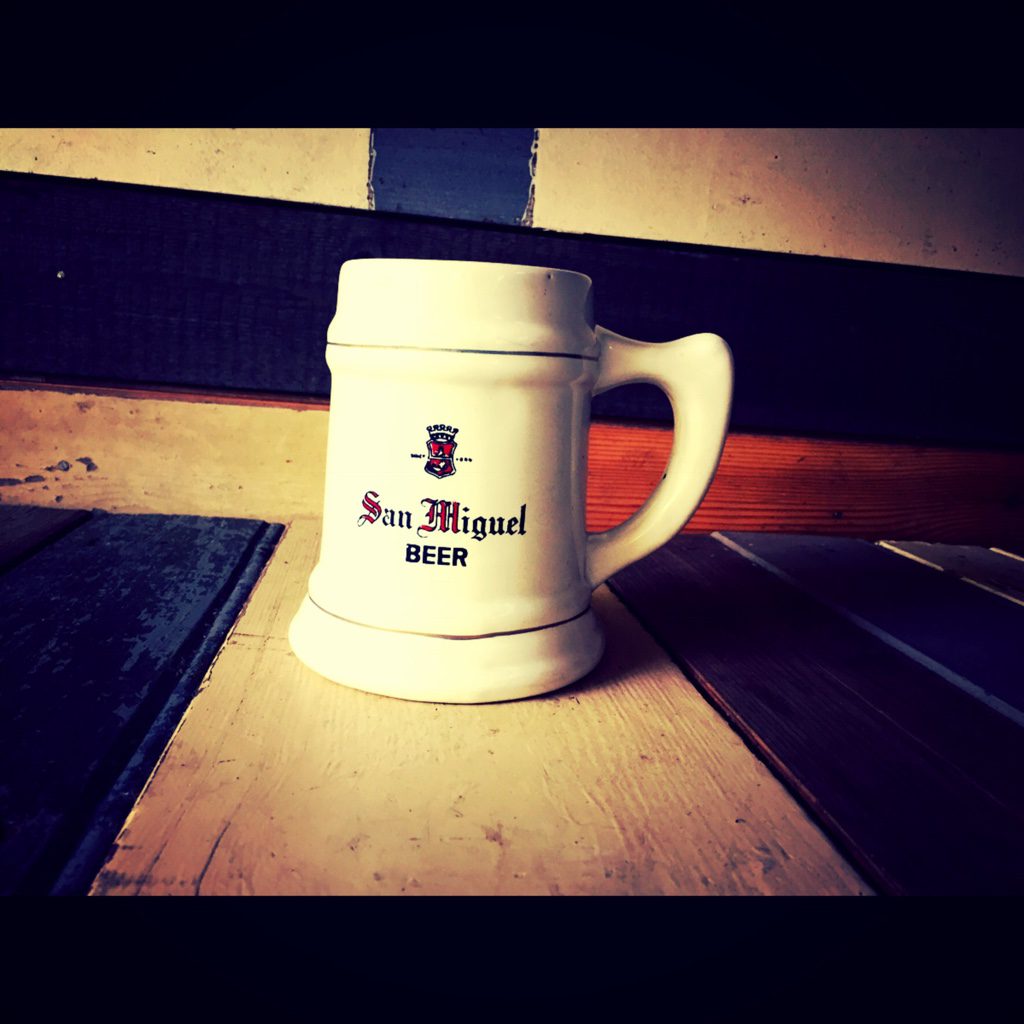 San Miguel Beer Mug 0,5 liter Philippines San Miguel Beer Mug stoneware 0,5 liter Philippines - Image 1