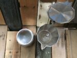 Verna 12 cup huge stove top Moka pot Italy 1980 percolator - Image 6