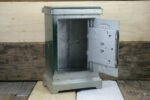 JEP tin toy money bank Safe with key 1950 France - Image 3