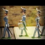 Ammon toy Model soldiers 44mm flats Germany 1980