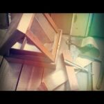 Shaving box with Straight razors and strops 1920 Holland