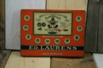 Ed Laurens 50 cigarettes orange tin 1930 Holland - Image 2