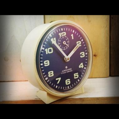 Junghans trivox-silentic alarm clock 1970 Germany - Vintage Man Stuff Junghans trivox-silentic alarm clock 1970 Germany - Vintage Man Stuff