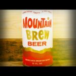 Mountain Brew beer tin can 1980 USA