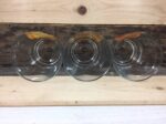 3 Whisky glasses Grant's W and P Clyde Spray 1980 Italy - Image 4