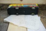 Double Decker train tin friction toy in box MF 136 China 1980 - Image 4