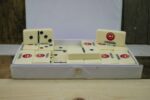 Curoil double 6 Domino set in box 1980 Curacao - Image 3