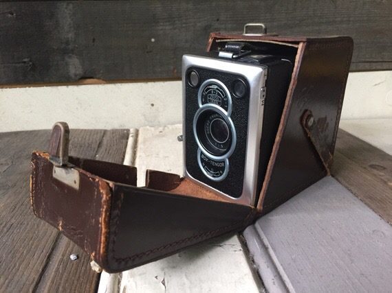 Zeiss Ikon box Tengor 56/2 Camera case 1950 Germany - Vintage Man