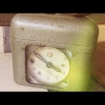 STB race pigeon timing clock metal mechanical 1960 Swiss