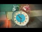 Golden Rooster Cock alarm clock China 1960 airplane hand
