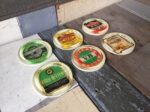 Plastic beer coaster set 6x 1960 Australia breweriana - Image 4
