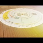 PTT Röntgen circular Slide rule case 1960 Holland