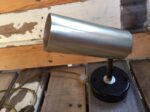 RZB Design spot light shiny tin 1960 Germany - Image 4