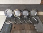 Alessi set 10x metal design coaster 2000 Italy - Image 5