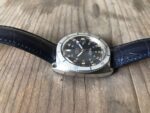 IAXA Aquaplunge diver date steel watch 1960 Switzerland - Image 4