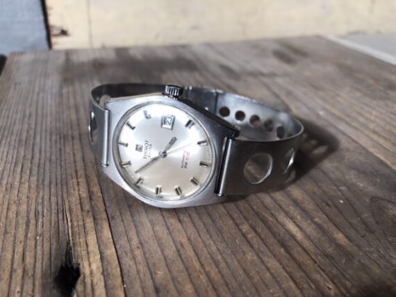 Tissot PR516 Seastar automatic steel bracelet 1970 Switzerland - Image 2