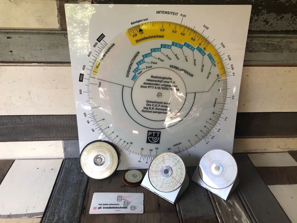 ALRO circular slide rules vintage from Holland