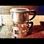 Duralex Durobor type single serve drip pot steel 1960 Italy