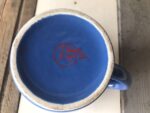 White horse whisky water jar blue Wade 1970 England - Image 2