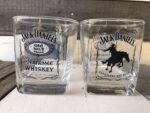 2 Whisky glasses for Jack Daniels no7 2000 Germany - Image 2