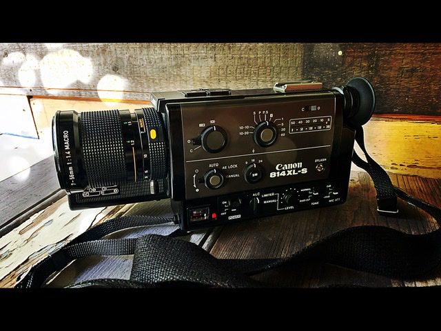 Canon 814 XL-S super 8 film camera full options 1980 Japan
