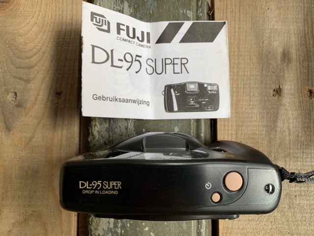 Fuji DL-95 super panorama camera 35mm manual 1990 Japan - Vintage