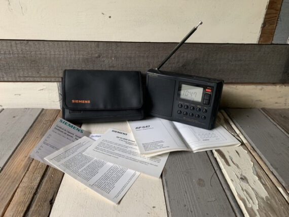 Siemens RP-647 PPL radio digital world receiver case 2000 Germany - Image 7