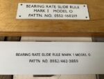 Blundell NATO Bearing Rate Slide rule navy 1960 England