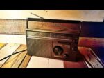 Panasonic RF-568 BS 2 band AM-FM radio Matsushita Electric 1980 Japan
