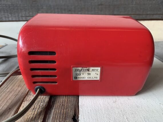 Digitor Mini Kosei turning numbers alarm clock 1960 Japan - Image 5