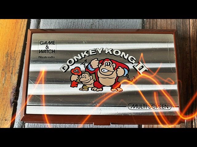 Donkey Kong II JR-55 Nintendo Game & Watch multi screen 1983 Japan