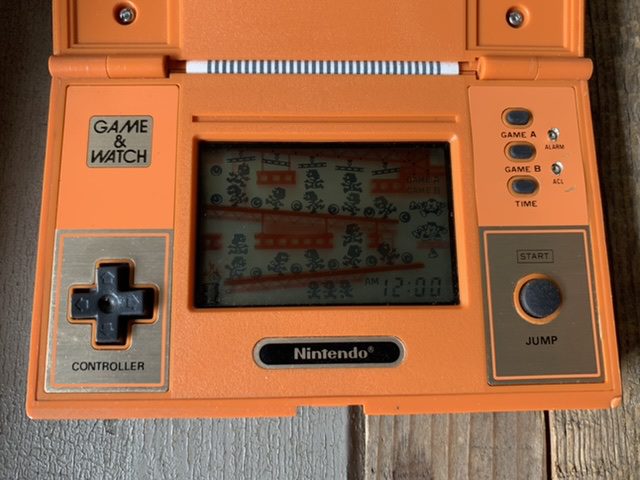 Donkey Kong DK-52 Nintendo Game & Watch multi screen 1982 Japan