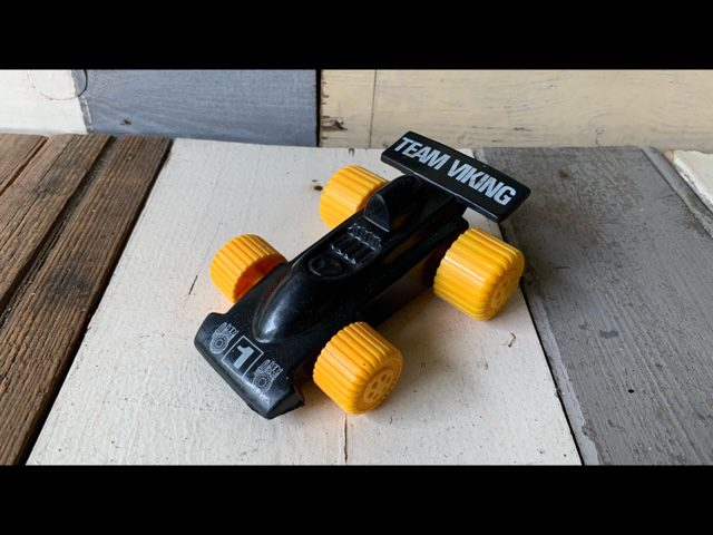 Viking Plast F1 black team race car Sweden 1970 Viking Plast F1 black team race car Sweden 1970