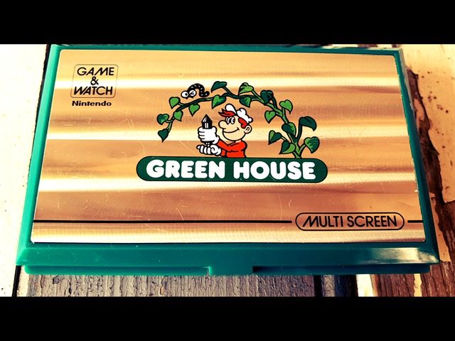 Green House GH-54 Nintendo Game & Watch multi screen 1982 Japan