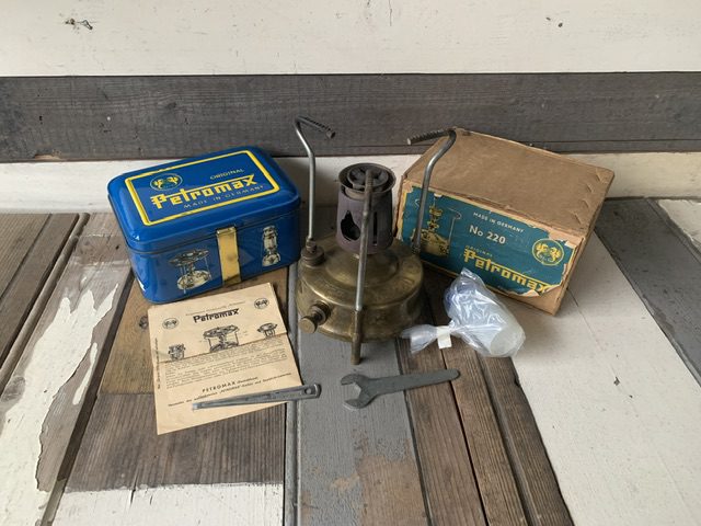 Petromax 220 camping Stove full set 1964 Germany