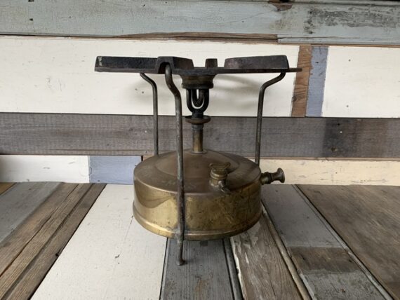 Primus 8 large brass fixed stove cast iron grate 1929 Sweden