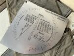 Streckenzugtafel Siemens Artillery slide rule 1950 Germany - Image 2