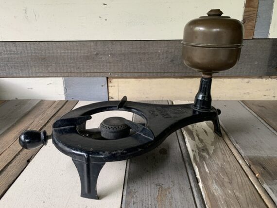 EFFEKT 3 Ernst Hähnel brass home stove 1910 Germany