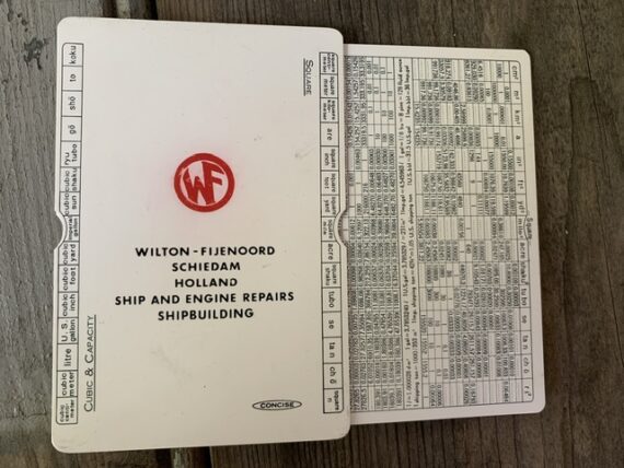 Concise Type E circular slide rule WF full set 1970 Japan - Image 6