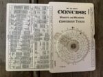 Concise Type E circular slide rule WF full set 1970 Japan