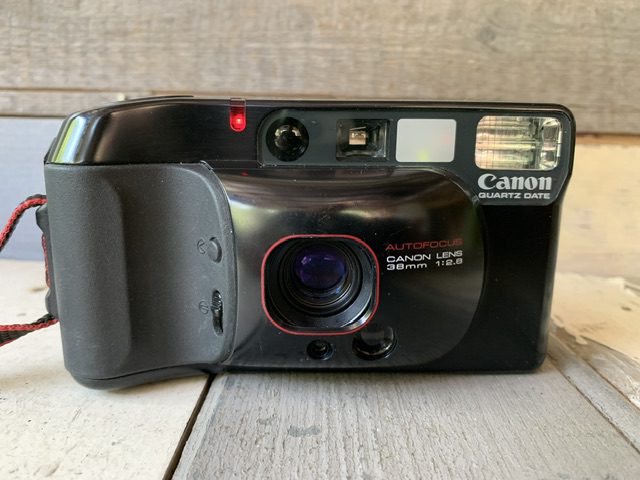 Canon Top Shot Sure Shot supreme Autoboy 3 quartz date bag 1990