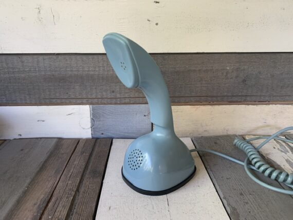 Ericofon by Ericsson pale blue Cobra Phone original cord 1960 Sweden - Image 11